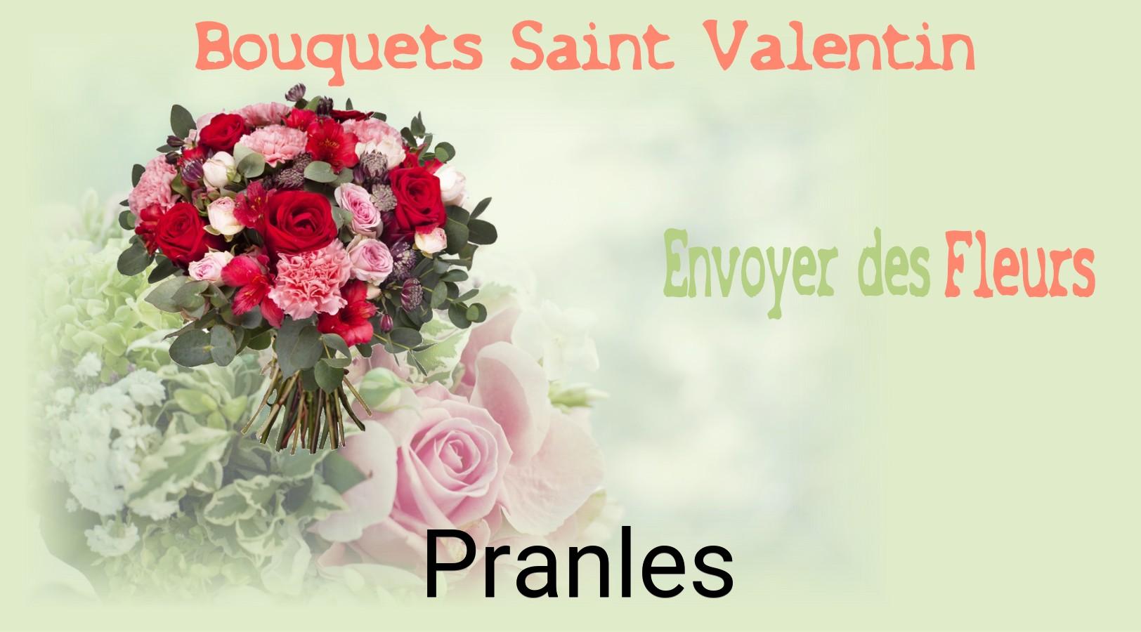 Roses de Saint-Valentin livrées à Pranles